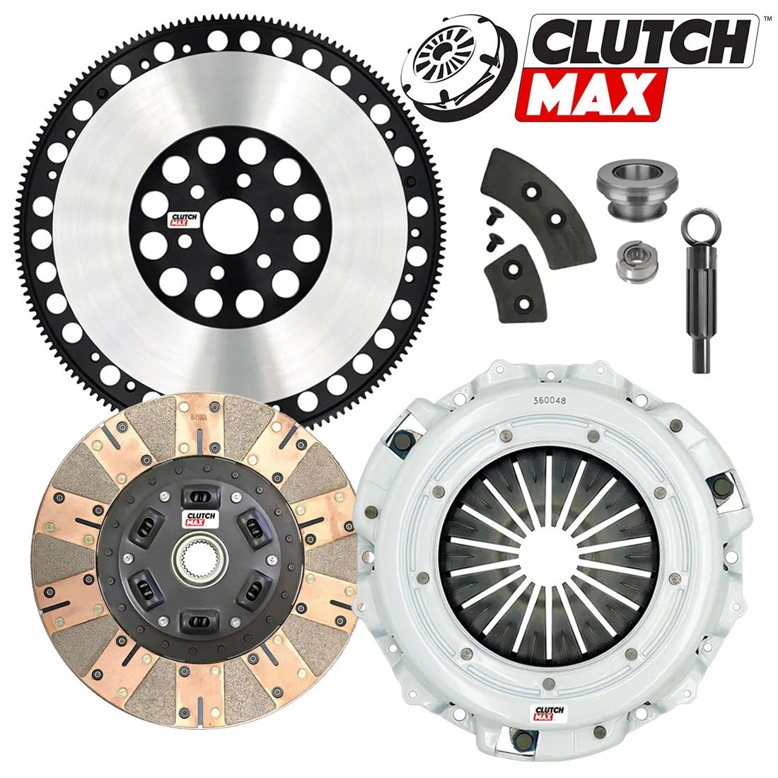 CLUTCHMAX  STAGE 3 CLUTCH KIT & PERFORMANCE CHROMOLY FLYWHEEL BUNDLE SET [CM07801DFLSF-ST3]