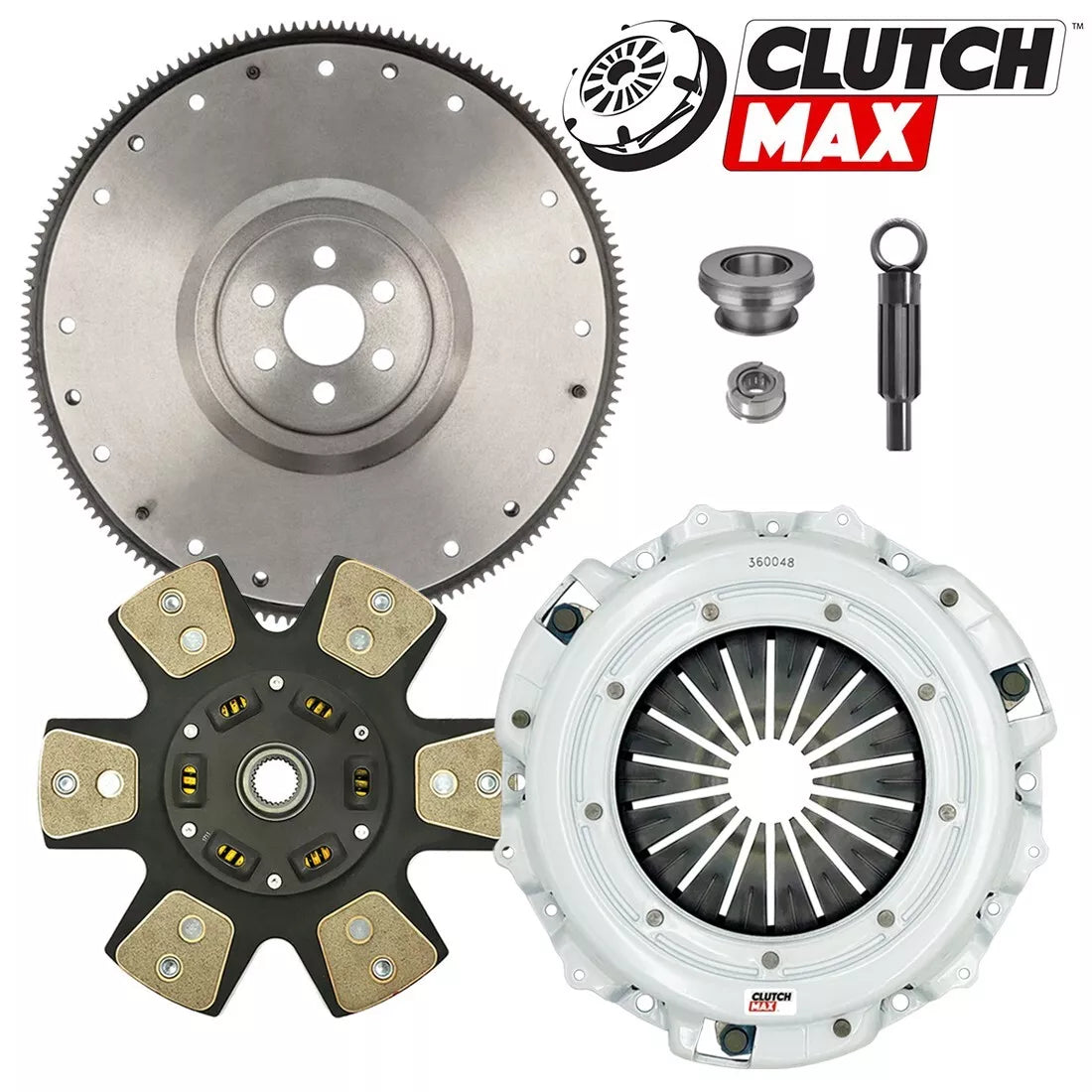 CLUTCHMAX  STAGE 4 CLUTCH KIT & FLYWHEEL BUNDLE SET [CM07801HDCFW-ST4]