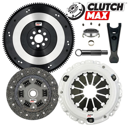 CLUTCHMAX STAGE 1 CLUTCH KIT & PERFORMANCE CHROMOLY FLYWHEEL BUNDLE SET WITH CLUTCH FORK [CM08137HDLSF-CFP140-ST1]