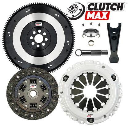 CLUTCHMAX STAGE 2 CLUTCH KIT & PERFORMANCE CHROMOLY FLYWHEEL BUNDLE SET WITH CLUTCH FORK [CM08137HDLSF-CFP140-ST2]
