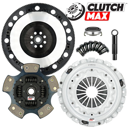CLUTCHMAX STAGE 3 CLUTCH KIT & PERFORMANCE CHROMOLY FLYWHEEL BUNDLE SET [CM08810HDCLSF-ST3]