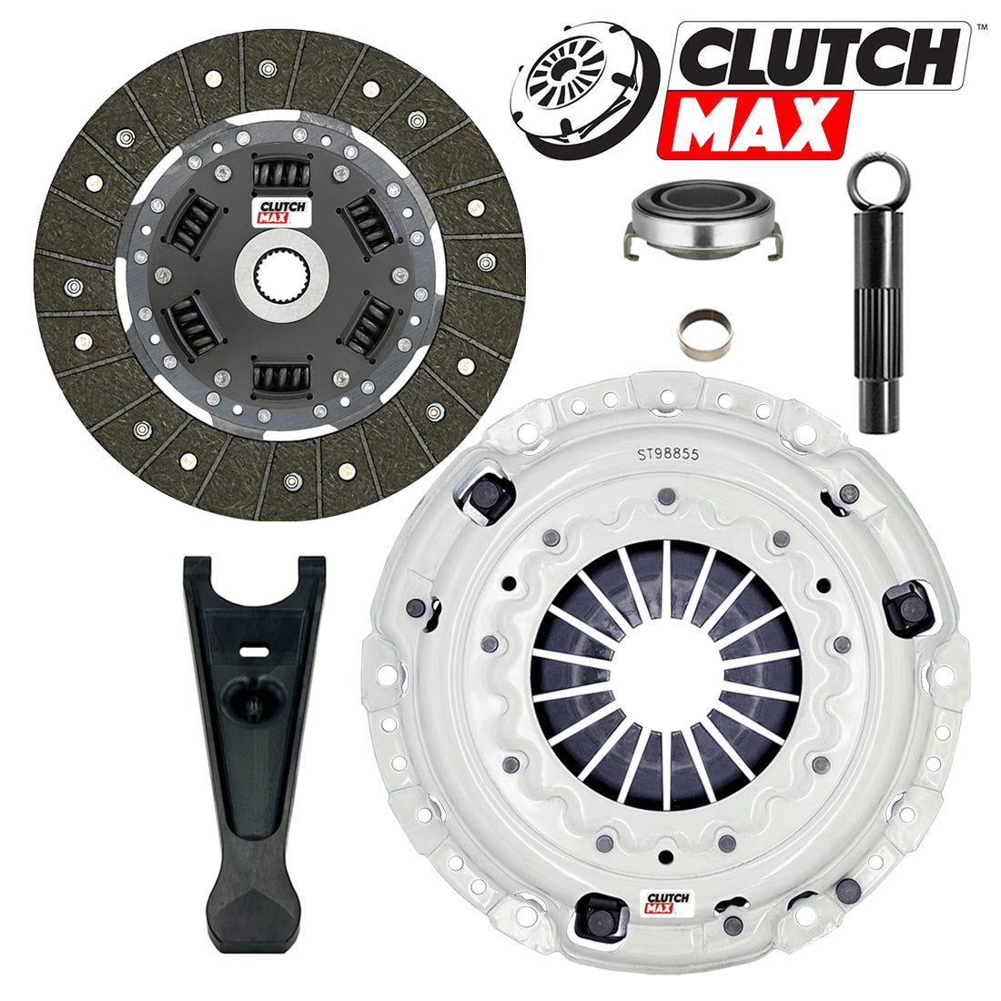 CLUTCHMAX STAGE 1 CLUTCH KIT & CLUTCH FORK BUNDLE SET [CM08829HD-CFP140-ST1]