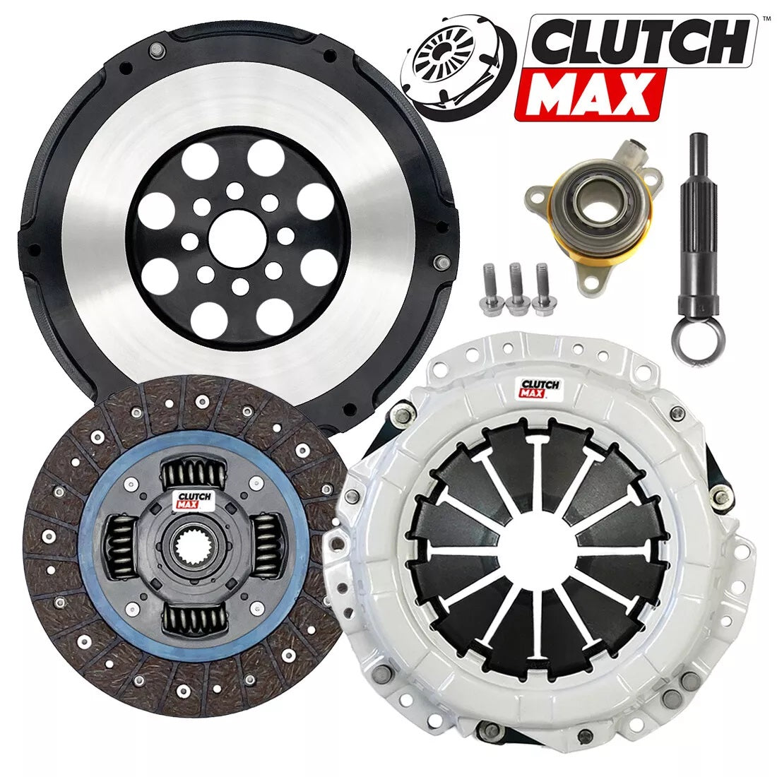 CLUTCHMAX  STAGE 2 CLUTCH KIT WITH SLAVE CYLINDER BUNDLE SET [CM16124HDWS-ST2]