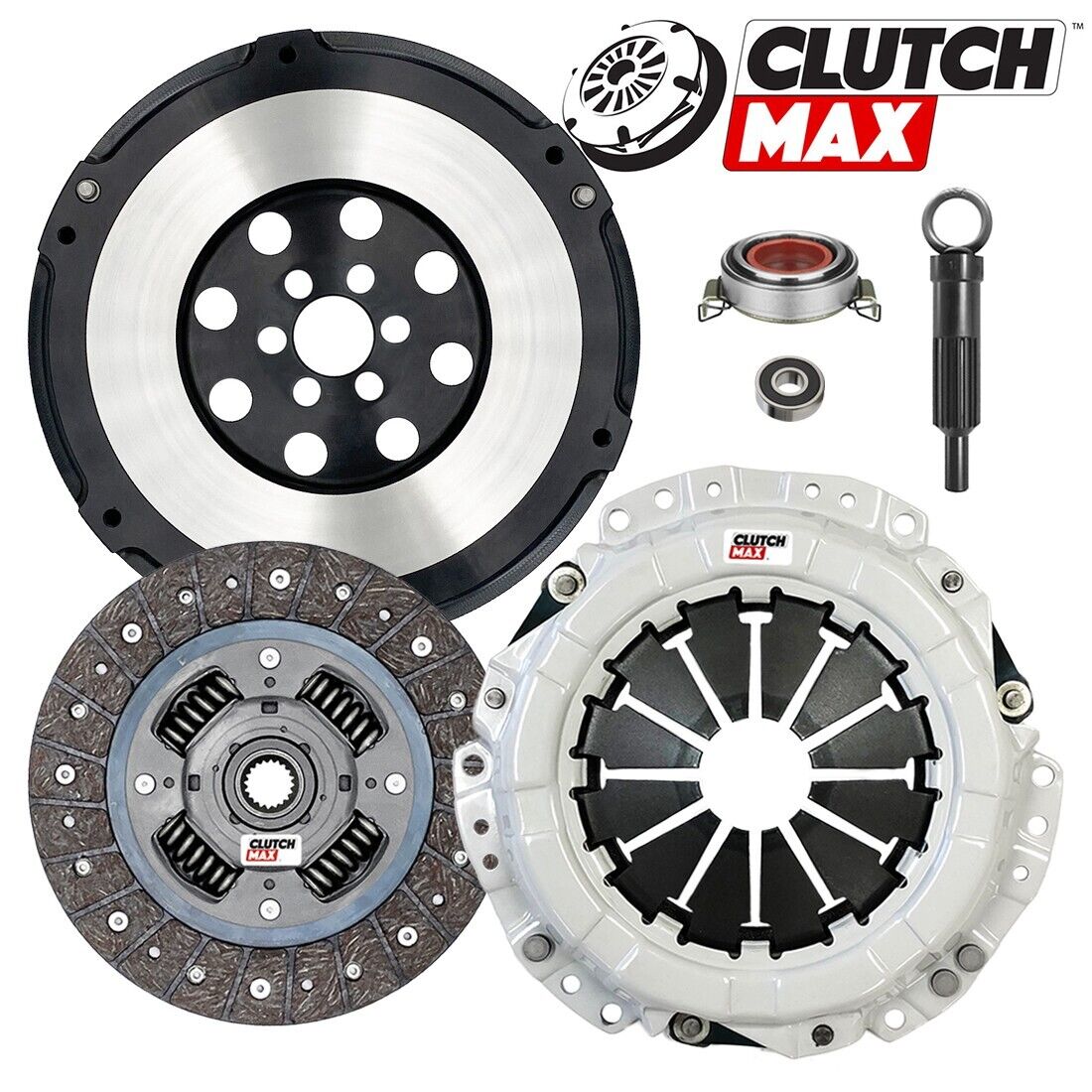 CLUTCHMAX  STAGE 2 CLUTCH KIT & PERFORMANCE CHROMOLY FLYWHEEL BUNDLE SET [CM06255HDLSF-ST2]