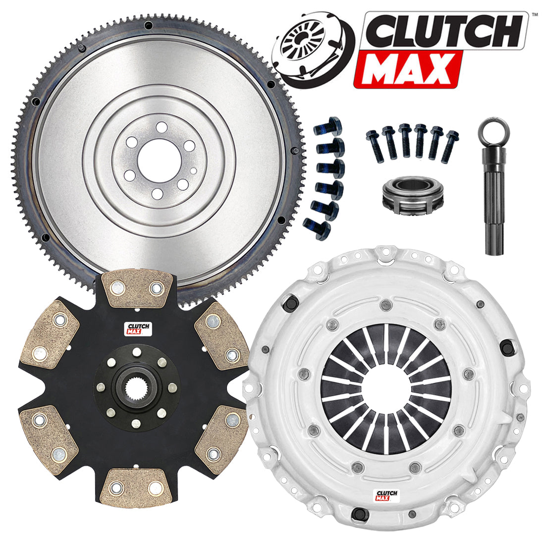 CLUTCHMAX STAGE 4 CLUTCH KIT & FLYWHEEL BUNDLE SET [CM17175HDDFW-ST4]