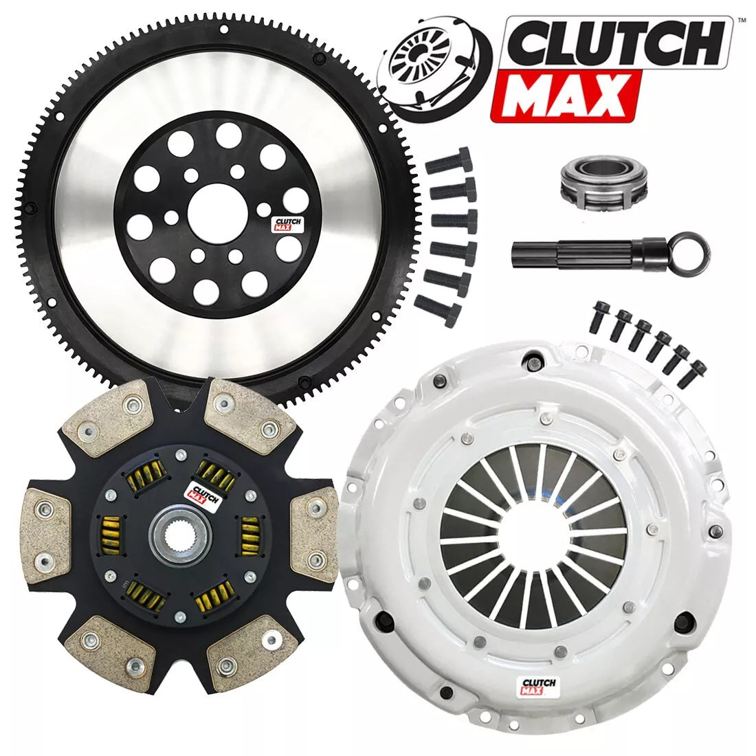 CLUTCHMAX STAGE 3 CLUTCH KIT & PERFORMANCE CHROMOLY FLYWHEEL BUNDLE SET [CM17272HDCLSF-ST3]