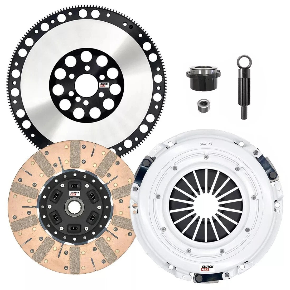 CLUTCHMAX  STAGE 3 CLUTCH KIT & PERFORMANCE CHROMOLY FLYWHEEL BUNDLE SET [CM04173DFLSF-ST3]