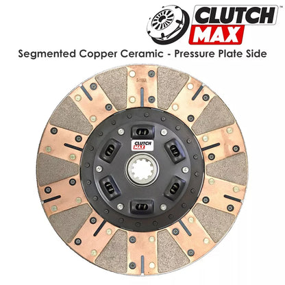 CLUTCHMAX STAGE 3 CLUTCH KIT & FLYWHEEL BUNDLE SET WITH SLAVE CYLINDER [CM07443DFWS-FW167751-ST3]