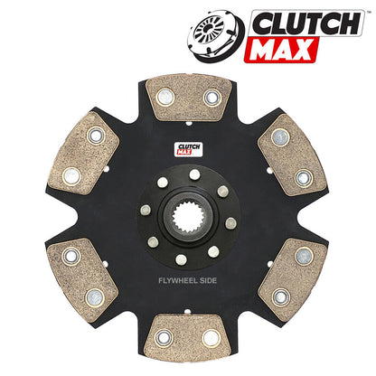 CLUTCHMAX STAGE 4 CLUTCH KIT & PERFORMANCE CHROMOLY FLYWHEEL WITH SLAVE CYLINDER BUNDLE SET [CM06255HDDWS-LSF06055-ST4]