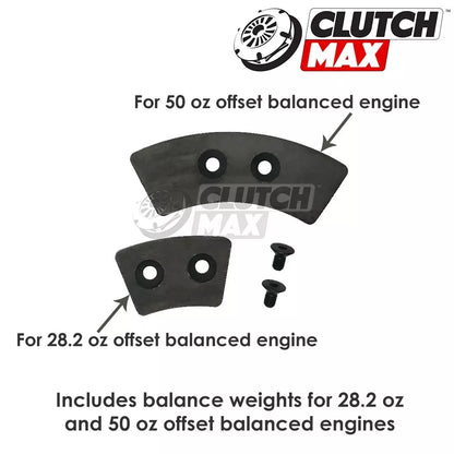 CLUTCHMAX  STAGE 5 CLUTCH KIT & PERFORMANCE CHROMOLY FLYWHEEL BUNDLE SET [CM07801HDDLSF-ST5]