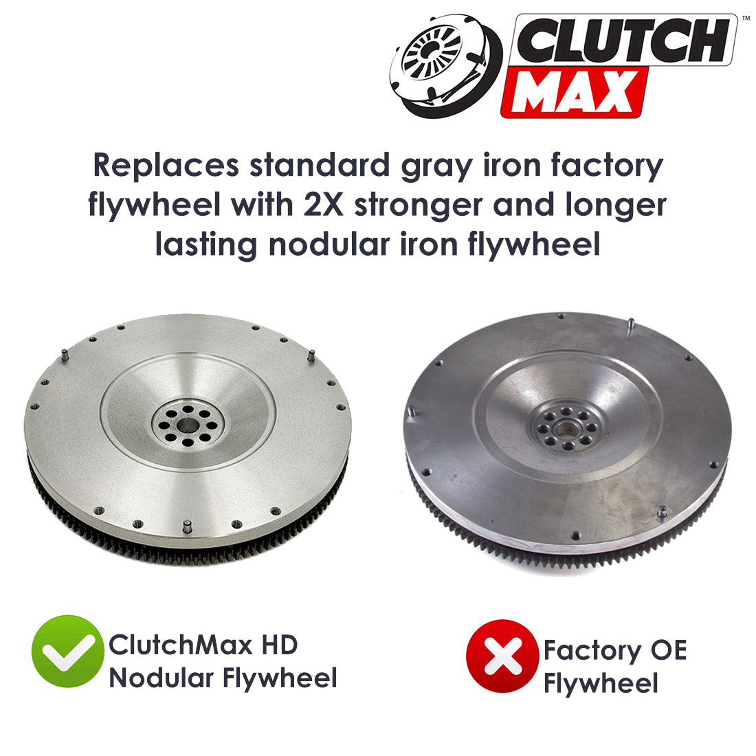 CLUTCHMAX STAGE 3 CLUTCH KIT & FLYWHEEL BUNDLE SET WITH SLAVE CYLINDER [CM07367DFWS+FW167980-ST3]