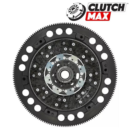 CLUTCHMAX OEM TWIN PLATE CLUTCH KIT & PERFORMANCE CHROMOLY FLYWHEEL BUNDLE SET [CM04823MP-CK]