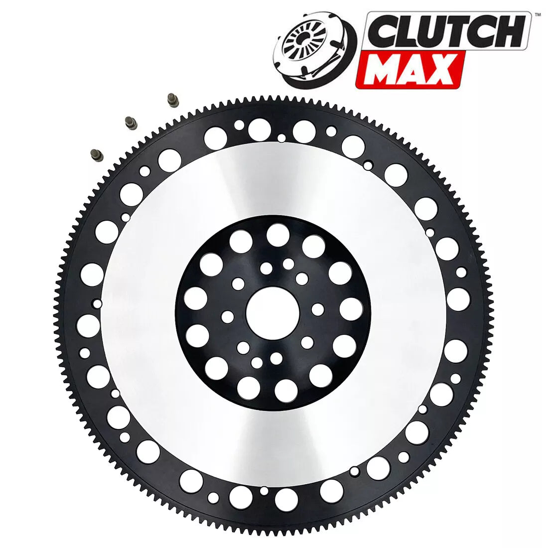CLUTCHMAX  STAGE 2 CLUTCH KIT & PERFORMANCE CHROMOLY FLYWHEEL WITH SLAVE CYLINDER BUNDLE SET [CM07953HDWS-LSF07024-ST2]