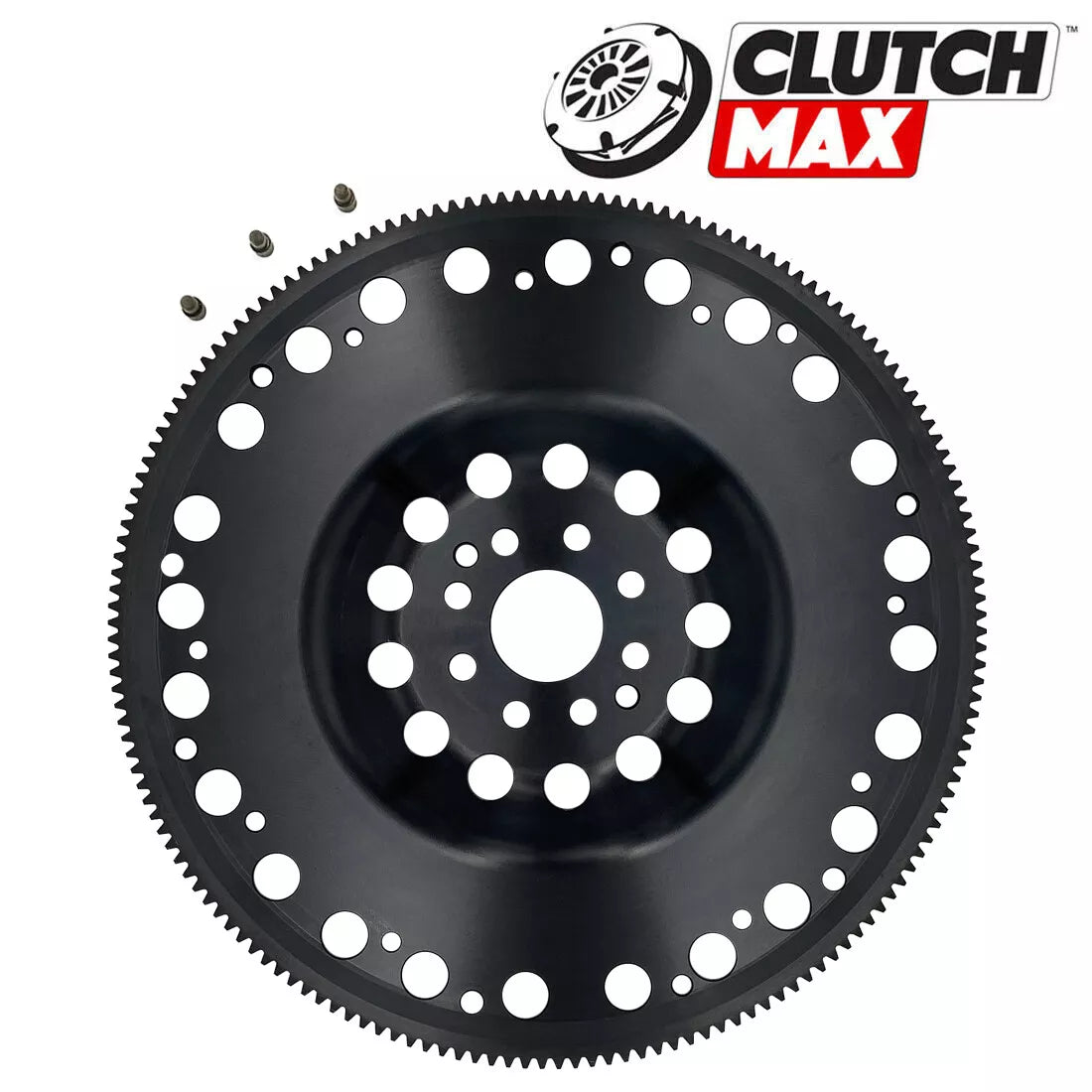 CLUTCHMAX  STAGE 5 CLUTCH KIT & PERFORMANCE CHROMOLY FLYWHEEL WITH SLAVE CYLINDER BUNDLE SET [CM07953HDDWS-LSF07024-ST5]