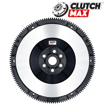 CLUTCHMAX OEM CLUTCH KIT & PERFORMANCE CHROMOLY FLYWHEEL BUNDLE SET WITH SLAVE CYLINDER [CM17567HDWS+LSF02017-CK]