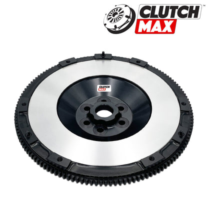CLUTCHMAX OEM CLUTCH KIT & PERFORMANCE CHROMOLY FLYWHEEL BUNDLE SET WITH SLAVE CYLINDER [CM17567HDWS+LSF02017-CK]