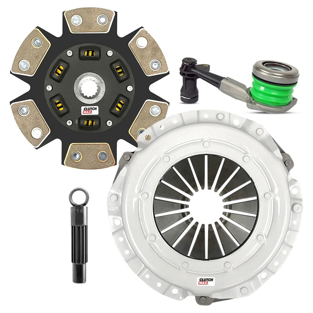 CLUTCHMAX  STAGE 3 CLUTCH KIT WITH SLAVE CYLINDER BUNDLE SET [CM04159HDCWS-ST3]