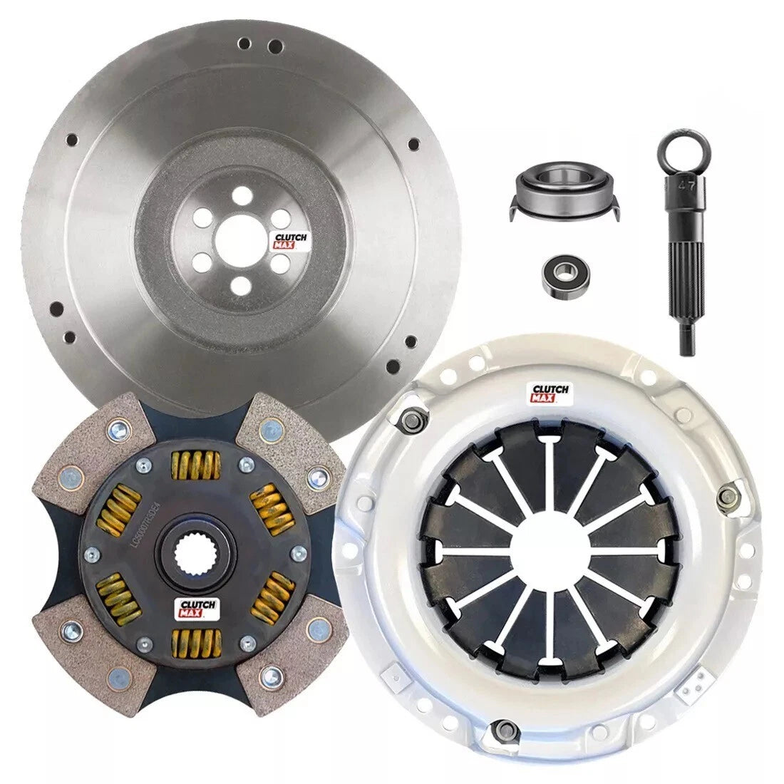 CLUTCHMAX  STAGE 3 CLUTCH KIT & FLYWHEEL BUNDLE SET [CM04104HDCFW-ST3]