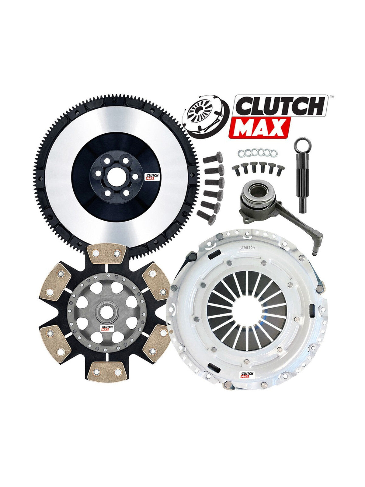 ClutchMax Stage 4 clutch kit with chromoly flywheel