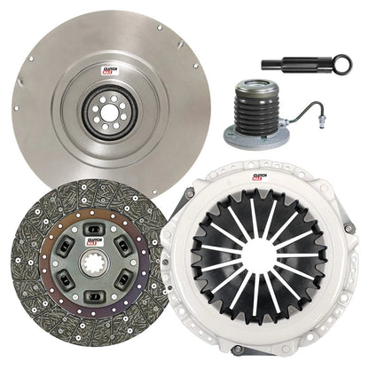 CLUTCHMAX STAGE 2 CLUTCH KIT & FLYWHEEL WITH SLAVE CYLINDER BUNDLE SET [CM07193HDWS-FW167749-ST2]