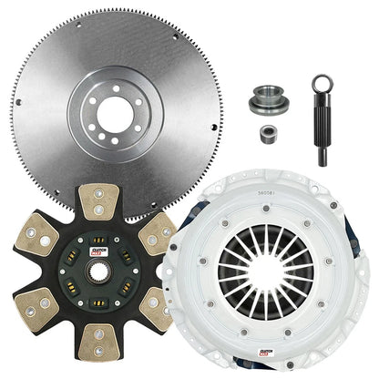CLUTCHMAX STAGE 4 CLUTCH KIT & FLYWHEEL BUNDLE SET [CM04504HDC-FW167976-ST4]