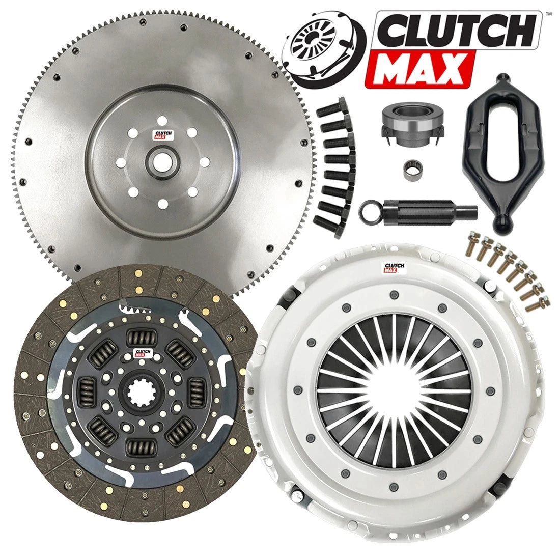 CLUTCHMAX STAGE 2 CLUTCH KIT & FLYWHEEL WITH FORK BUNDLE SET [CM05101HDFW-CF135-ST2]