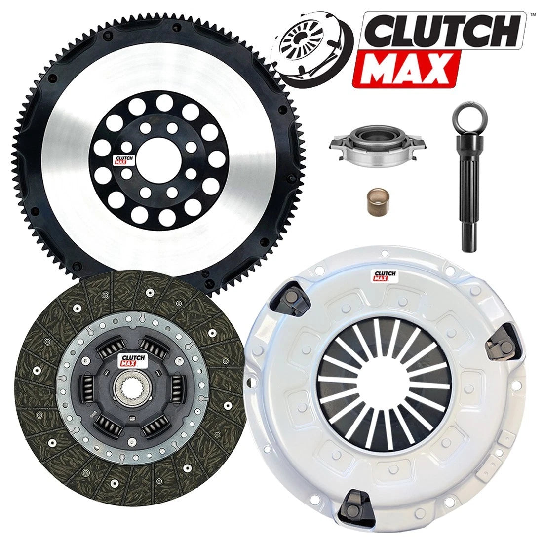 CLUTCHMAX STAGE 2 CLUTCH KIT & PERFORMANCE CHROMOLY FLYWHEEL BUNDLE SET [CM06057HDLSF-ST2]