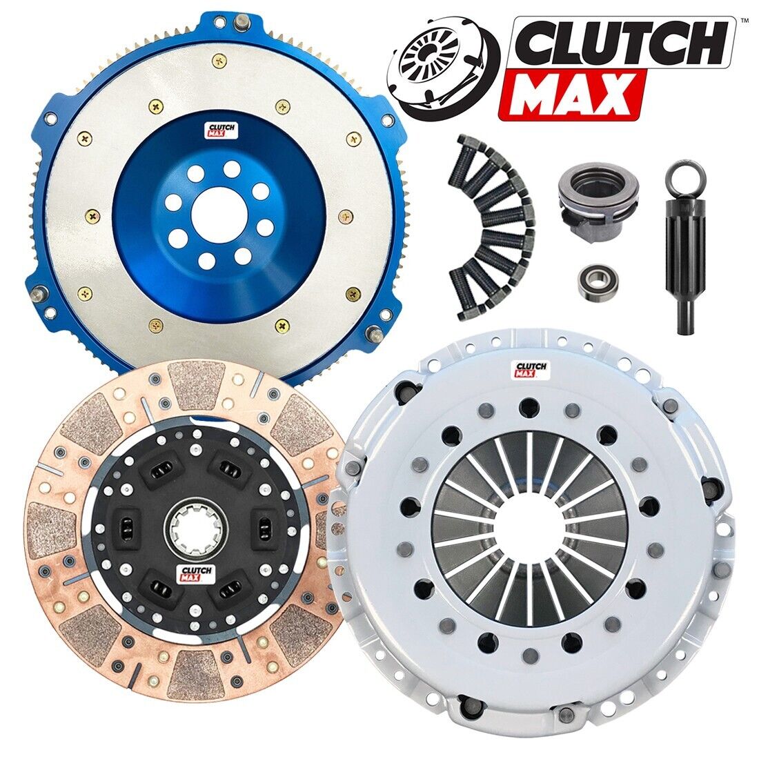 CLUTCHMAX  STAGE 3 CLUTCH KIT & ALUMINUM FLYWHEEL BUNDLE SET [CM03054DFLAF-ST3]