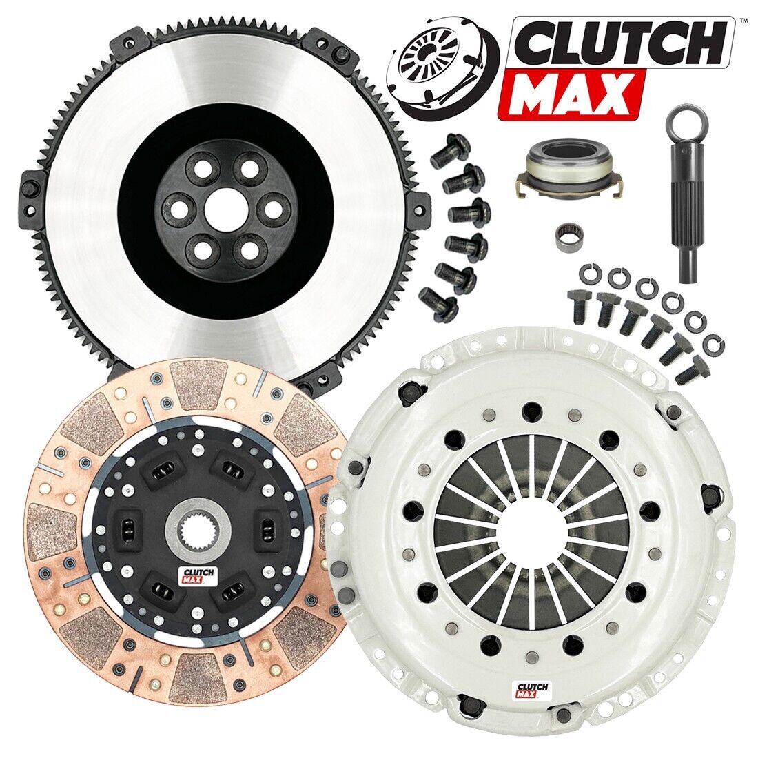 CLUTCHMAX  STAGE 3 CLUTCH KIT & PERFORMANCE CHROMOLY FLYWHEEL BUNDLE SET [CM10164DFLSF-ST3]