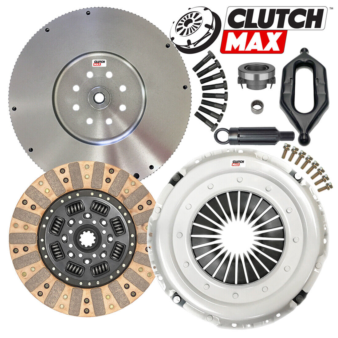 CLUTCHMAX  STAGE 3 CLUTCH KIT & FLYWHEEL OVERHAUL KIT BUNDLE SET [CM05224DFFW-CF135-ST3]