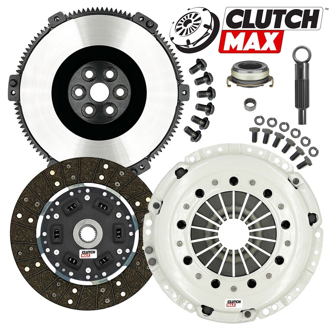 CLUTCHMAX  STAGE 2 CLUTCH KIT & PERFORMANCE CHROMOLY FLYWHEEL BUNDLE SET [CM10164HDLSF-ST2]