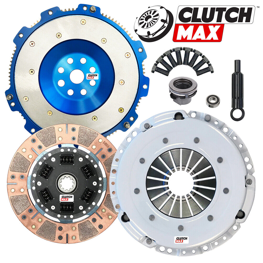 CLUTCHMAX  STAGE 3 CLUTCH KIT & ALUMINUM FLYWHEEL BUNDLE SET [CM03047DFLAF-ST3]