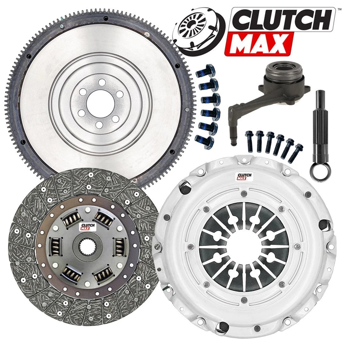 CLUTCHMAX  STAGE 1 CLUTCH KIT & FLYWHEEL WITH SLAVE CYLINDER BUNDLE SET [CM02117HDWSFW-ST1]