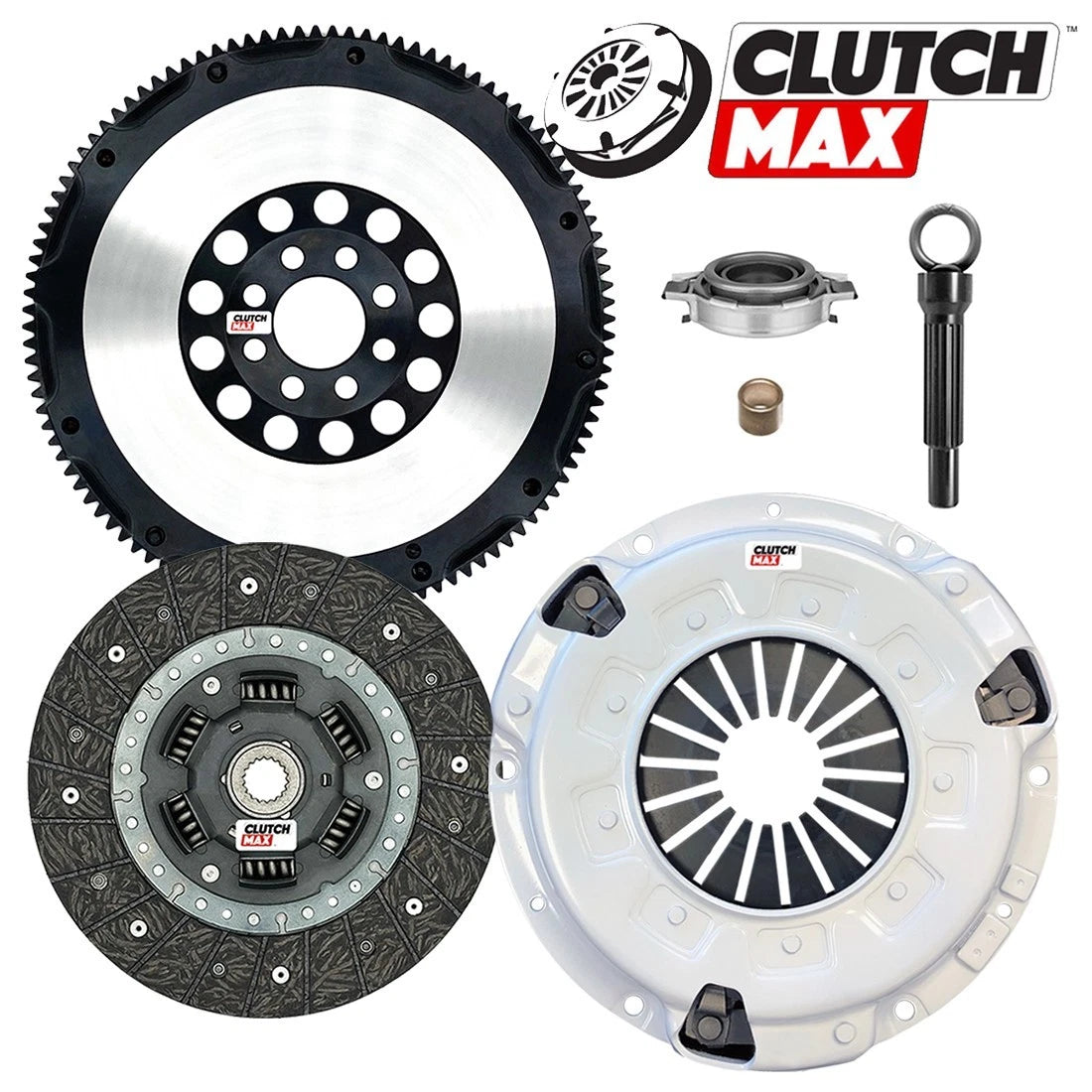 CLUTCHMAX  STAGE 1 CLUTCH KIT & PERFORMANCE CHROMOLY FLYWHEEL BUNDLE SET [CM06057HDLSF-ST1]
