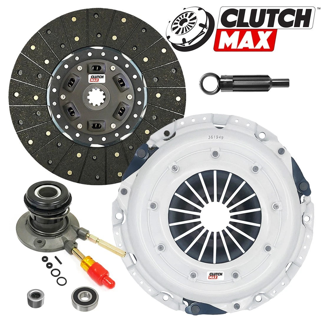 CLUTCHMAX  STAGE 2 CLUTCH KIT WITH SLAVE CYLINDER BUNDLE SET [CM04181HDWS-ST2]
