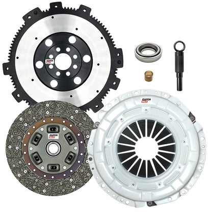 CLUTCHMAX  STAGE 2 CLUTCH KIT & PERFORMANCE CHROMOLY FLYWHEEL BUNDLE SET [CM06803HDLSF-ST2]