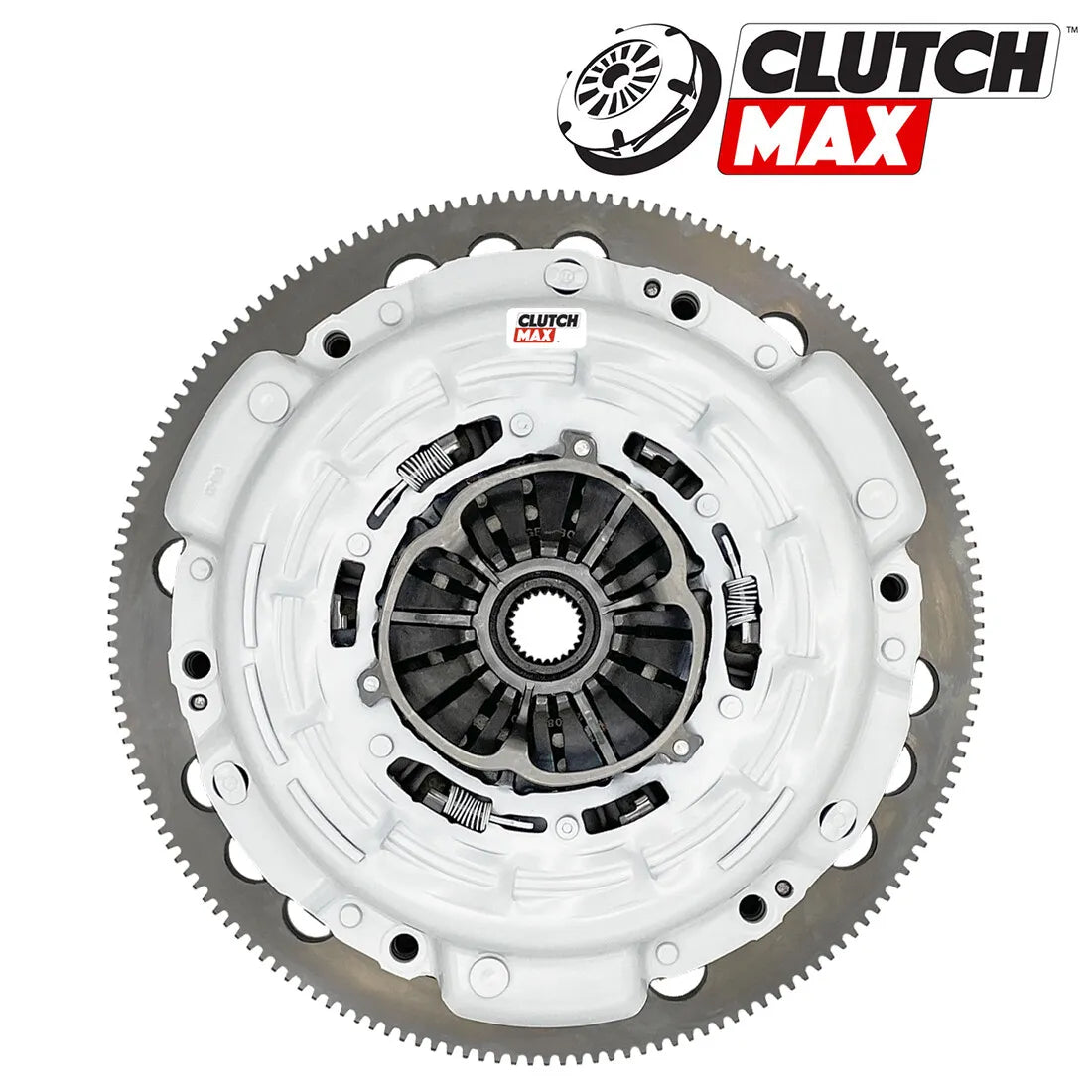 CLUTCHMAX 800HP TWIN PLATE CLUTCH KIT & PERFORMANCE CHROMOLY FLYWHEEL BUNDLE SET [CM04183MP-CK]
