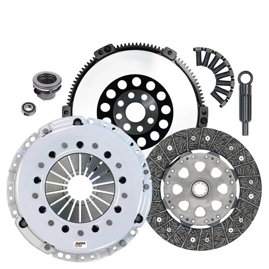 CLUTCHMAX OEM CLUTCH KIT & PERFORMANCE CHROMOLY FLYWHEEL BUNDLE SET [CM03041HDRLSF-CK]