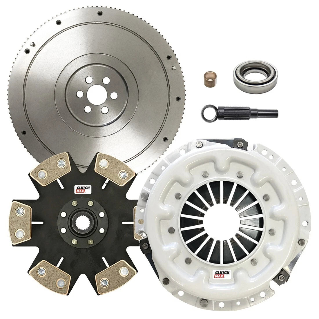 CLUTCHMAX  STAGE 4 CLUTCH KIT & FLYWHEEL BUNDLE SET [CM06154HDDFW-ST4]