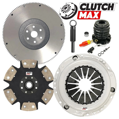 CLUTCHMAX STAGE 4 CLUTCH KIT & FLYWHEEL WITH SLAVE CYLINDER BUNDLE SET [CM07141HDDWS+FW167760-ST4]