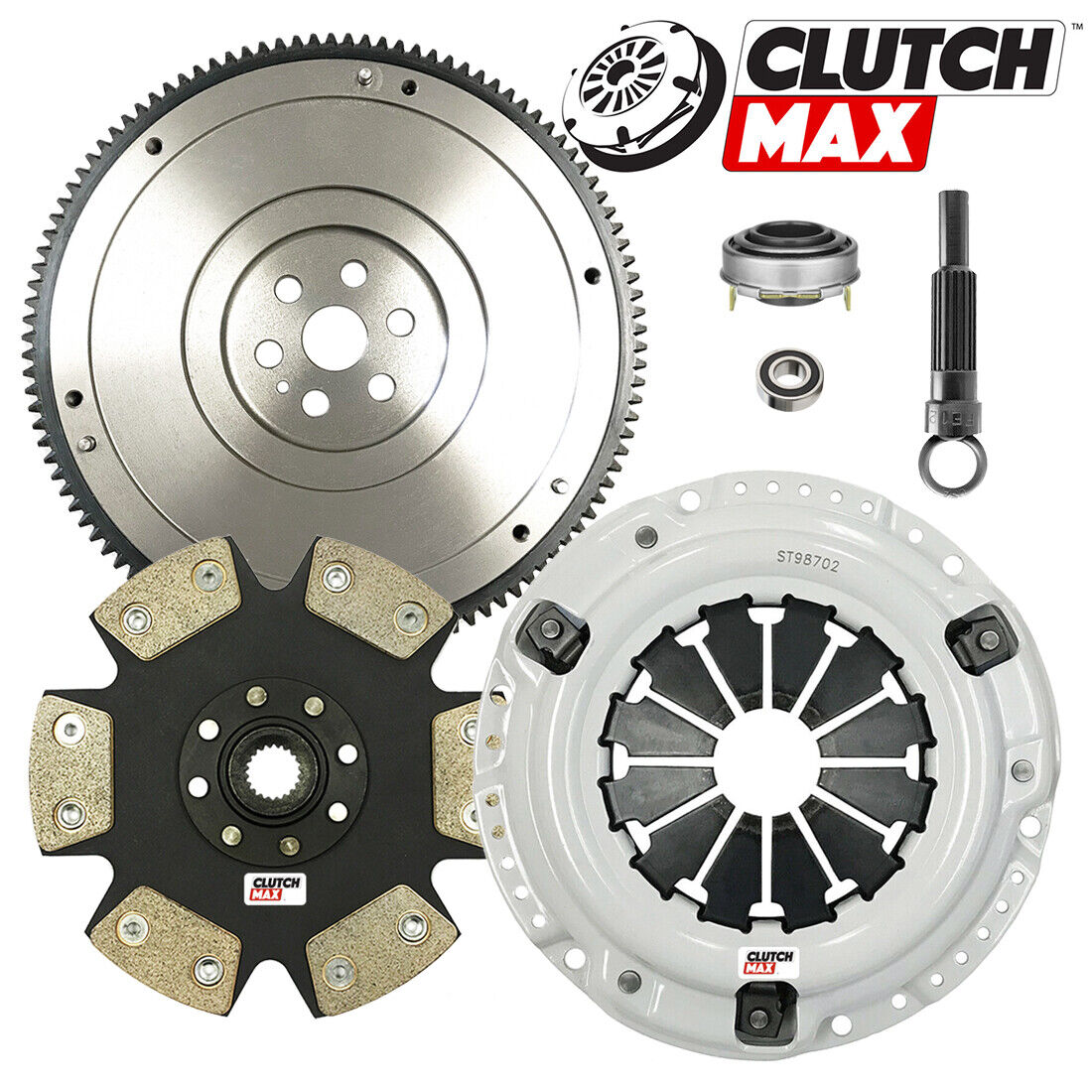 CLUTCHMAX  STAGE 4 CLUTCH KIT & FLYWHEEL BUNDLE SET [CM08012HDDFW-ST4]