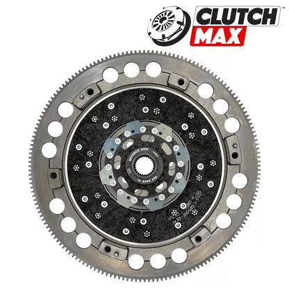 CLUTCHMAX 800HP TWIN PLATE CLUTCH KIT & PERFORMANCE CHROMOLY FLYWHEEL BUNDLE SET [CM04183MP-CK]
