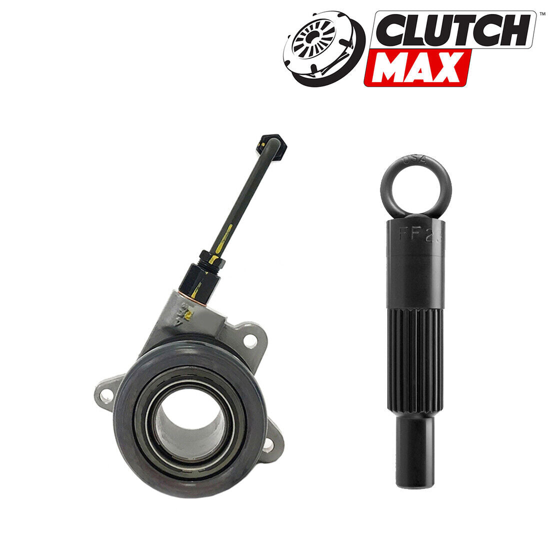 CLUTCHMAX  STAGE 4 CLUTCH KIT & PERFORMANCE CHROMOLY FLYWHEEL WITH SLAVE CYLINDER BUNDLE SET [CM05960HDCWS-LSF05960-ST4]