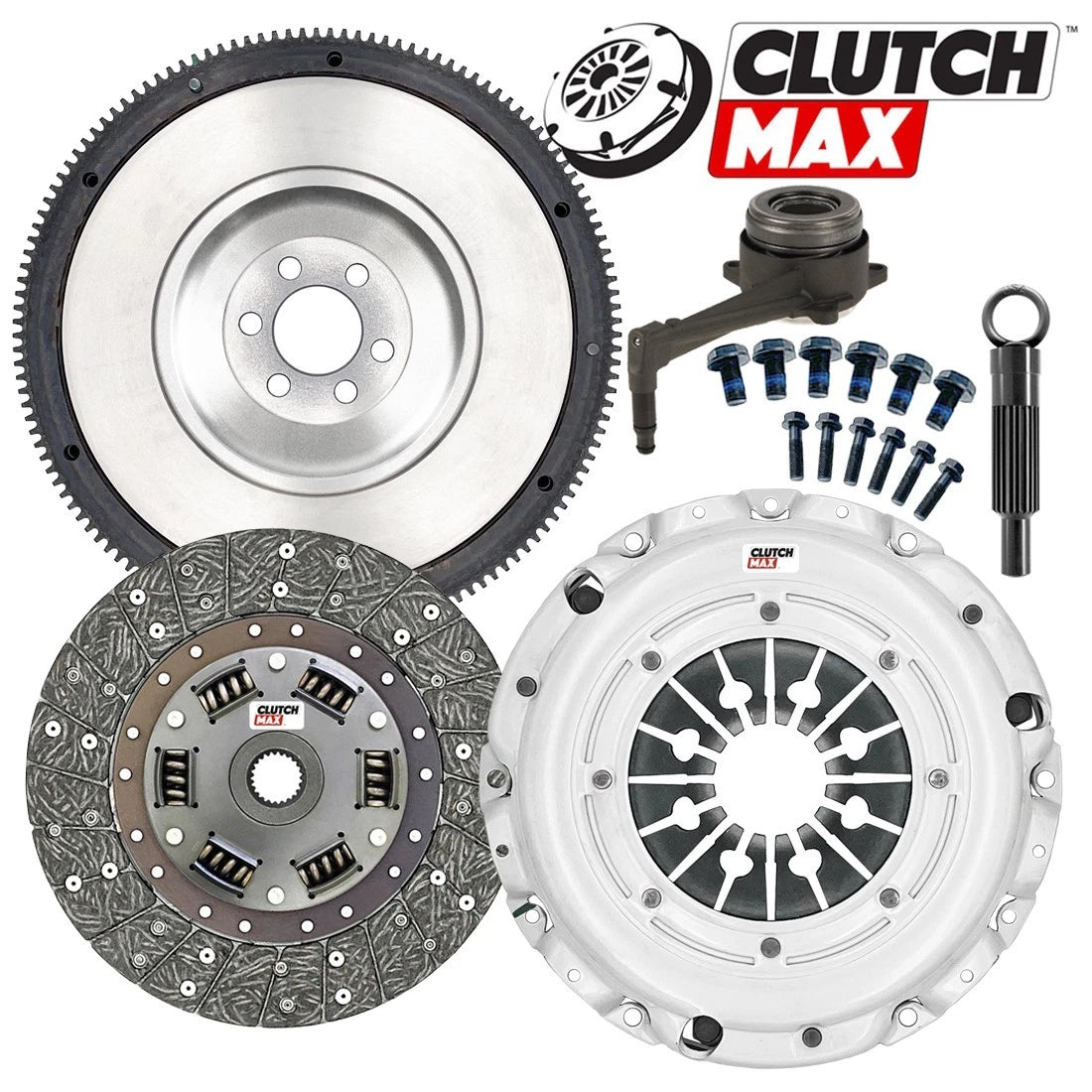 CLUTCHMAX  STAGE 1 CLUTCH KIT & FLYWHEEL WITH SLAVE CYLINDER BUNDLE SET [CM02157HDWSFW-ST1]
