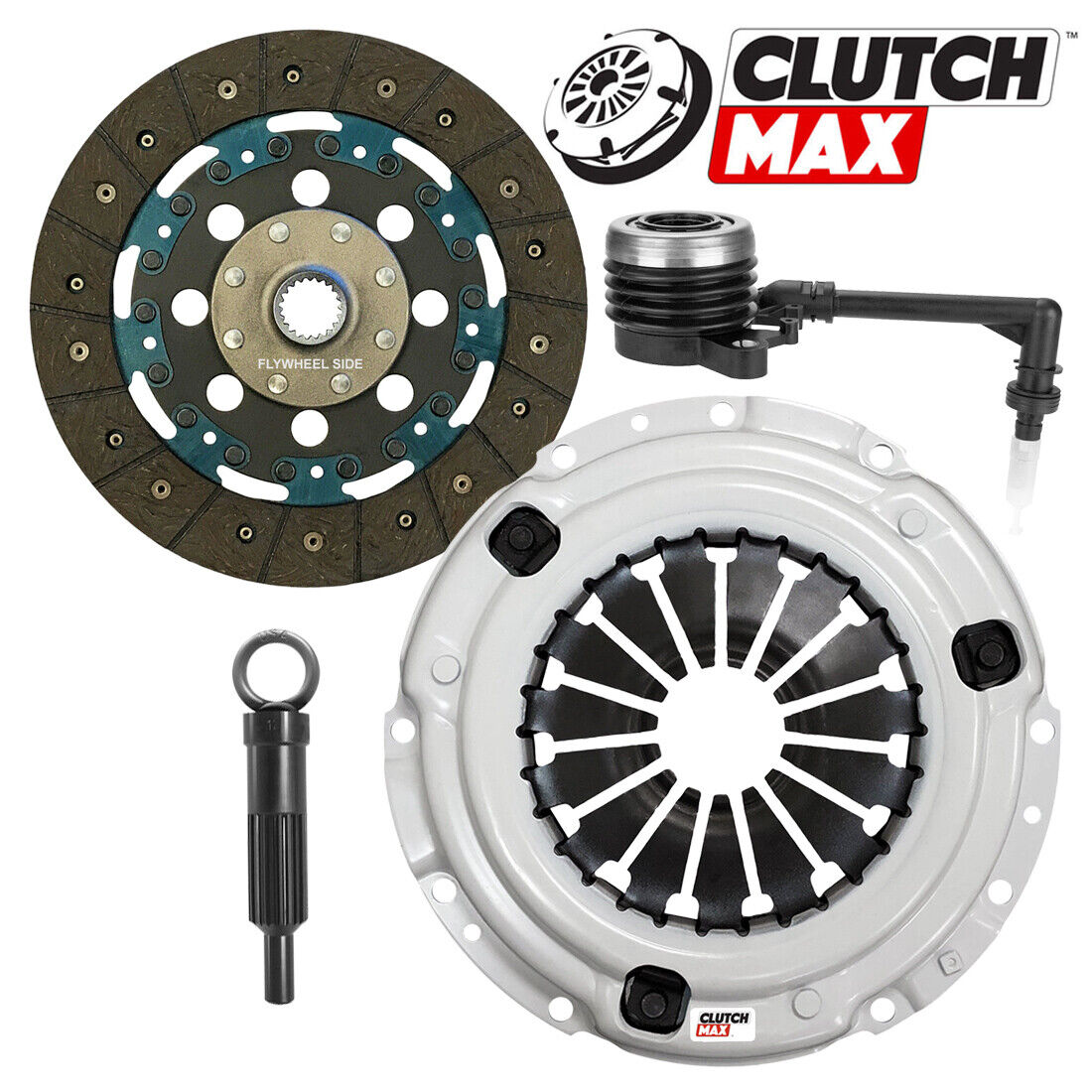 CLUTCHMAX STAGE 2 CLUTCH KIT WITH SLAVE CYLINDER BUNDLE SET [CM06055HDRWS-ST2]