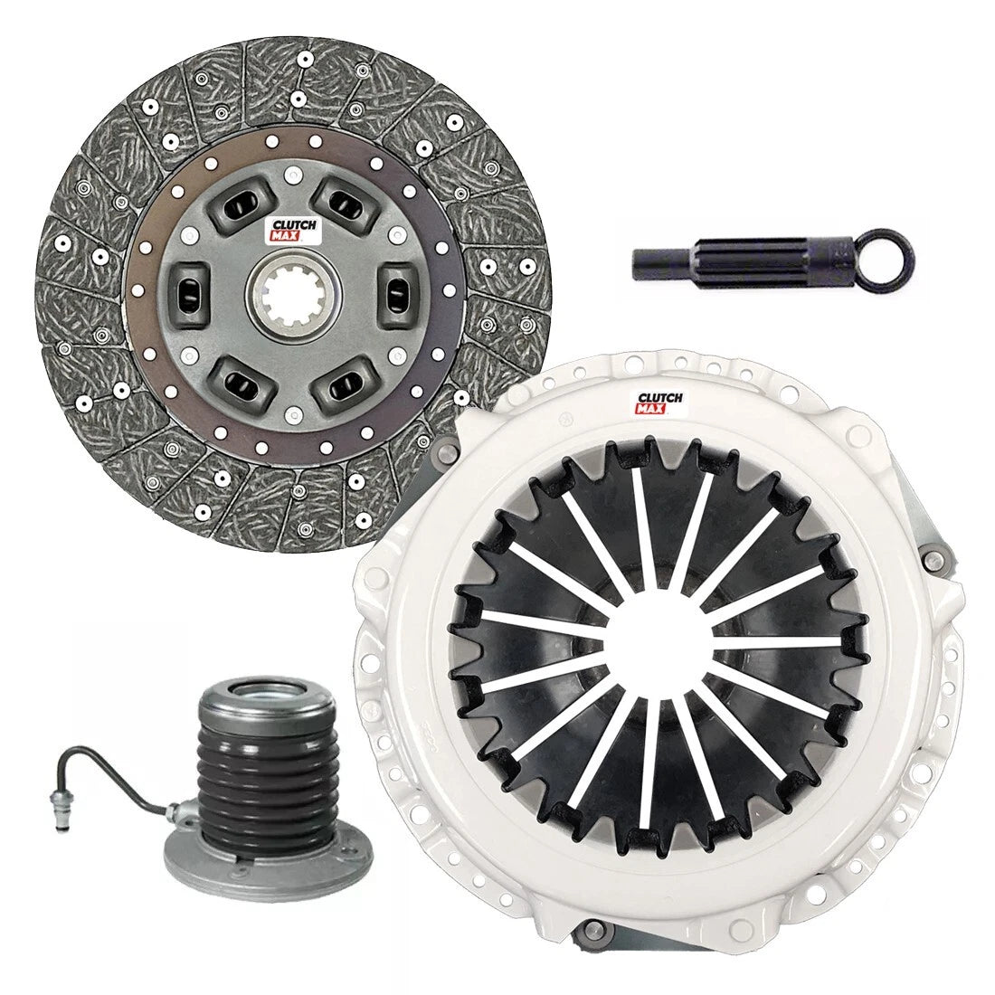 CLUTCHMAX STAGE 1 CLUTCH KIT WITH SLAVE CYLINDER BUNDLE SET [CM07193HDWS-ST1]