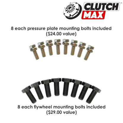 CLUTCHMAX OEM CLUTCH KIT & FLYWHEEL WITH FORK BUNDLE SET [CM05192HDFW-CF135-CK]