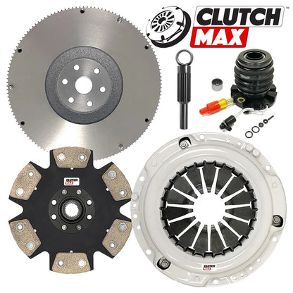 CLUTCHMAX STAGE 4 CLUTCH KIT & FLYWHEEL WITH SLAVE CYLINDER BUNDLE SET [CM07141HDDWS+FW167705-ST4]
