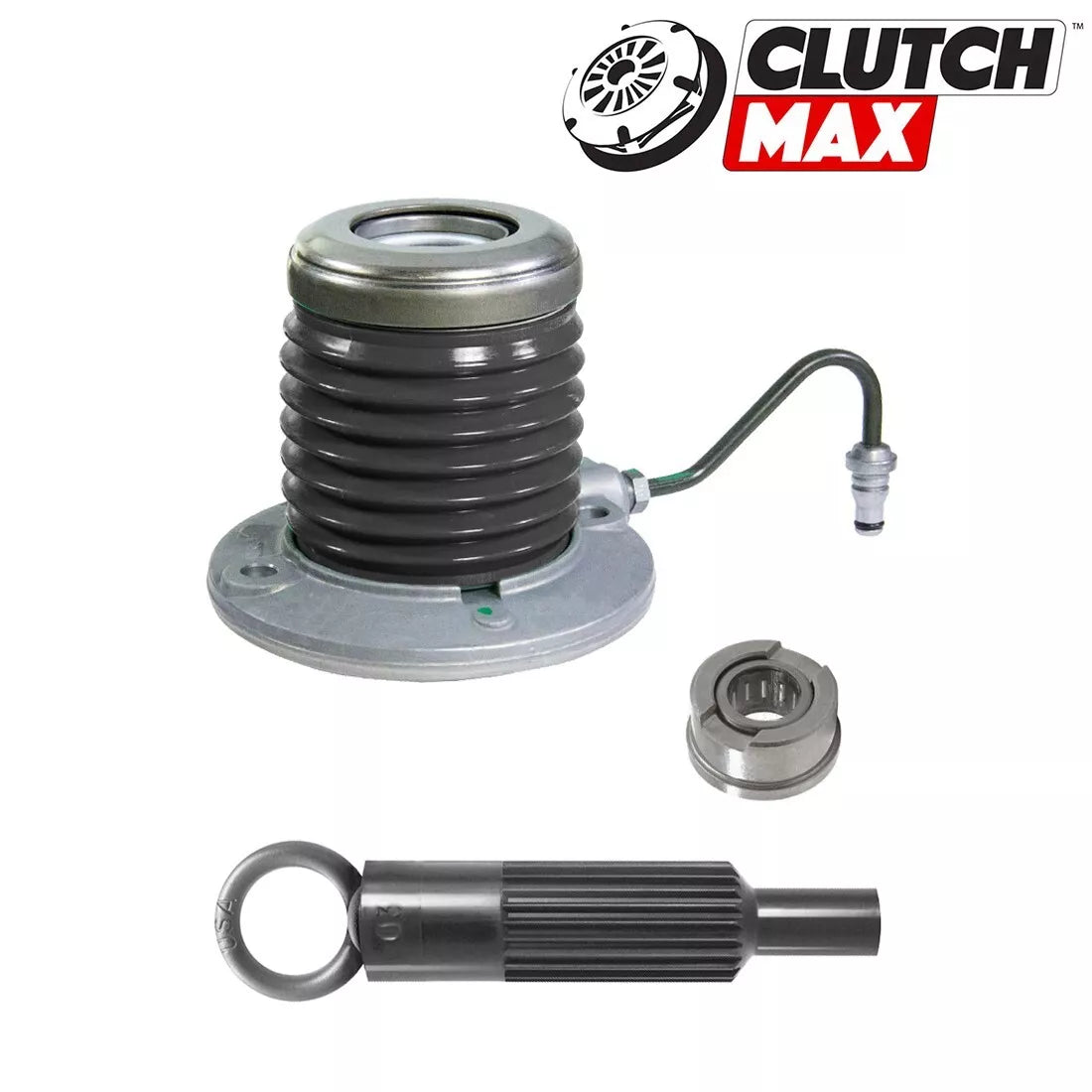 CLUTCHMAX STAGE 3 CLUTCH KIT & PERFORMANCE CHROMOLY FLYWHEEL WITH SLAVE CYLINDER BUNDLE SET [CM07809DFWS-LSF07809-ST3]