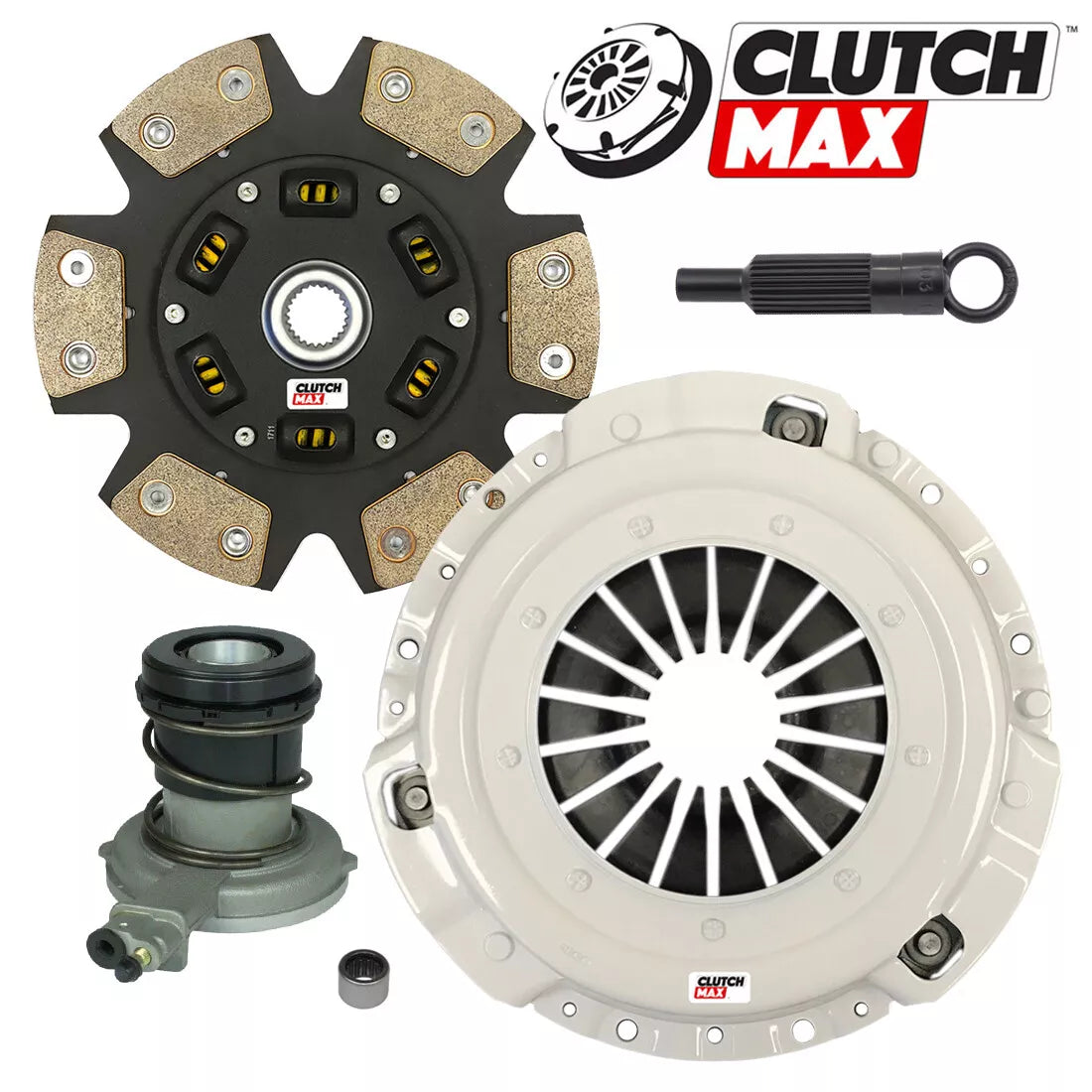 CLUTCHMAX  STAGE 3 CLUTCH KIT WITH SLAVE CYLINDER BUNDLE SET [CM07048HDCWS-ST3]